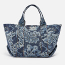 See by Chloé Laetizia Jacquard-Denim Tote Bag