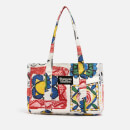 Damson Madder Large Printed Organic Cotton Tote Bag