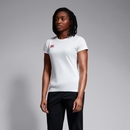 CANTERBURY SMALL LOGO COTTON TEE W AF WHITE