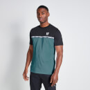 11 Degrees Double Taped T-Shirt - Black / Washed Green