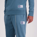 Mens Captain 32In Piped Trackpant Hydro