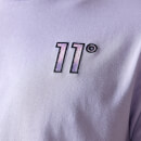 11 Degrees Logo T-Shirt - Light Lavender/Cloud AOP