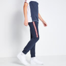 Taped Joggers - Navy