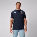 MENS BRITISH & IRISH LIONS CCC COTTON JERSEY T-SHIRT BLUE