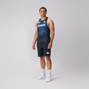 CANTERBURY BIL POLY SINGLET AM NAVY