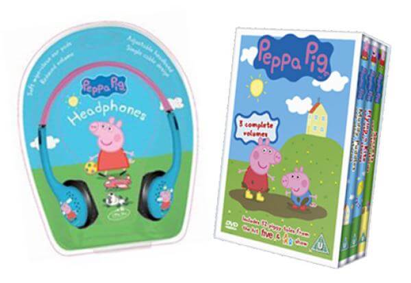 Peppa Pig DVD With Headphones | Zavvi UK