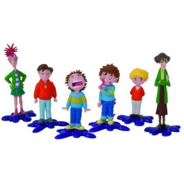 Horrid Henry 6 Pack Collectible Figurines. Window Box