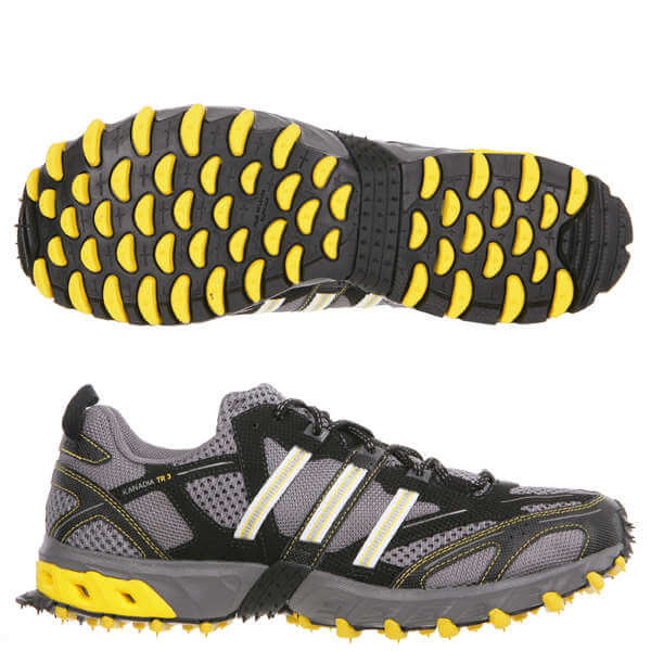 Kana adidas Kanadia TR 3 Trail Shoe Black - 7 - Black | Zavvi UK