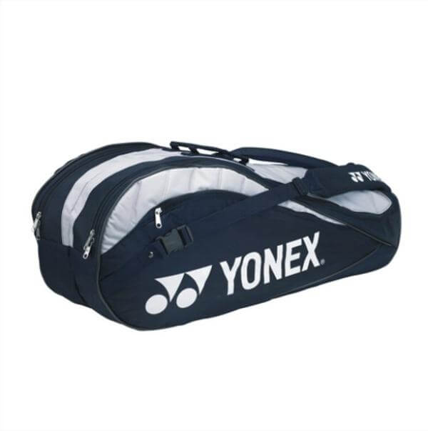 【韓国YONEX】ネイビーロンティー（ラケットスポーツ） Yonex Bag 7926EX Navy - 6 Racket Thermo