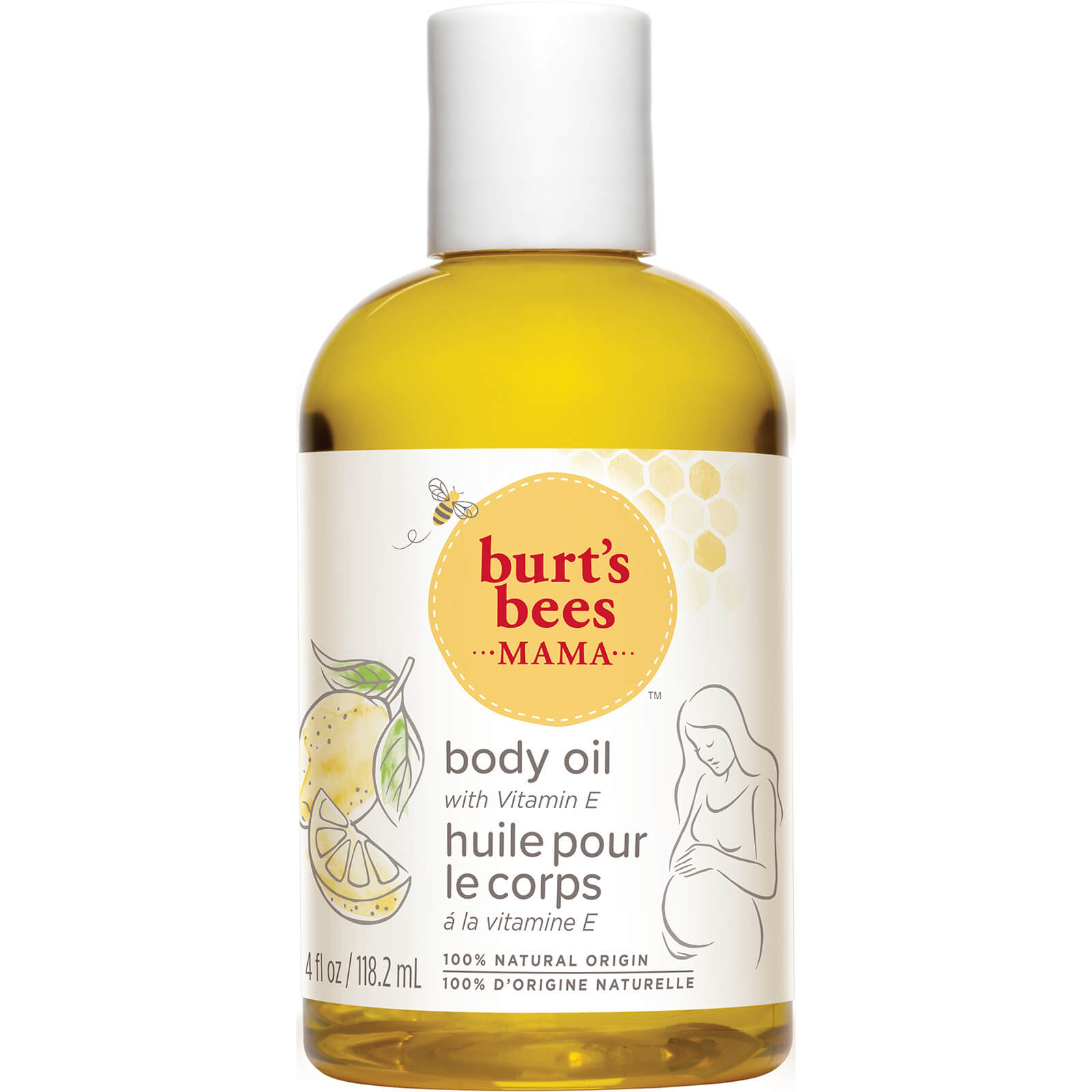 Aceite Corporal Nutritivo Mama Bee con Vitamina E de Burt's Bees (115 ml)