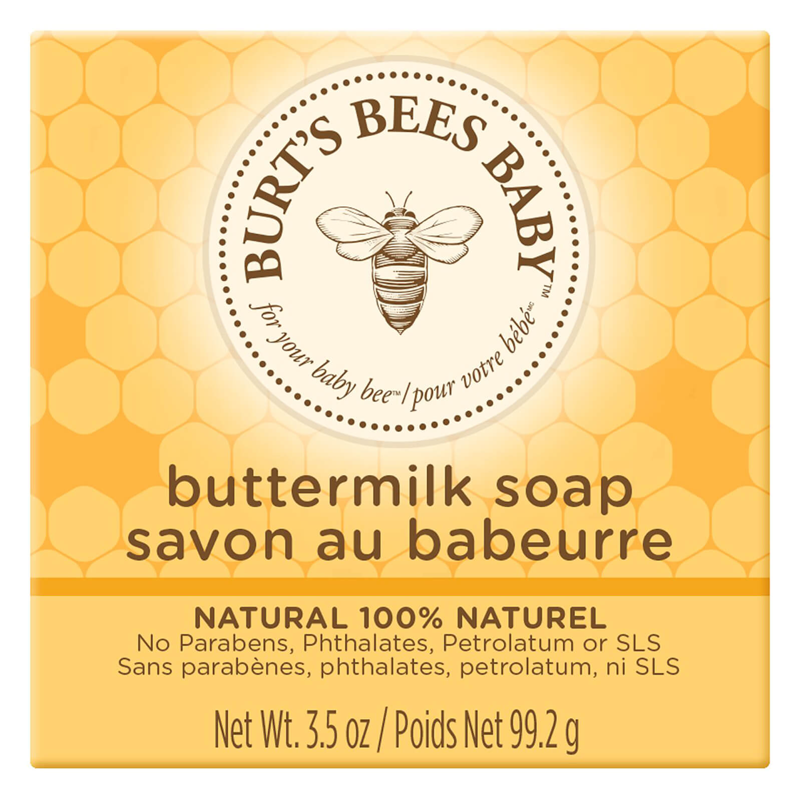 Jabón con suero de leche para bebés de Burt's Bees (99 g)