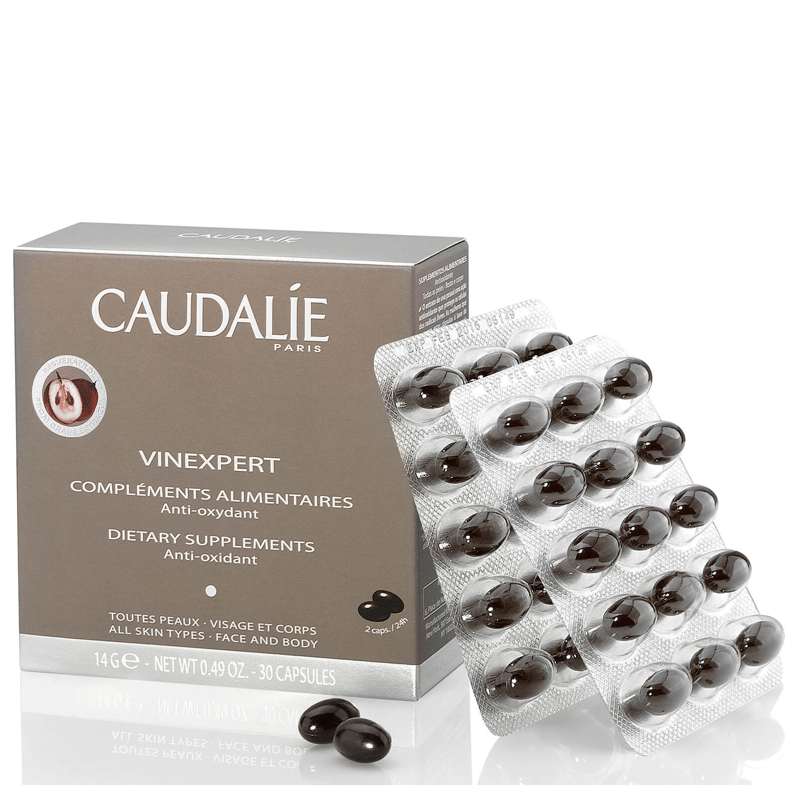 Caudalie Vinexpert Nutritional Supplements (30 Capsules)