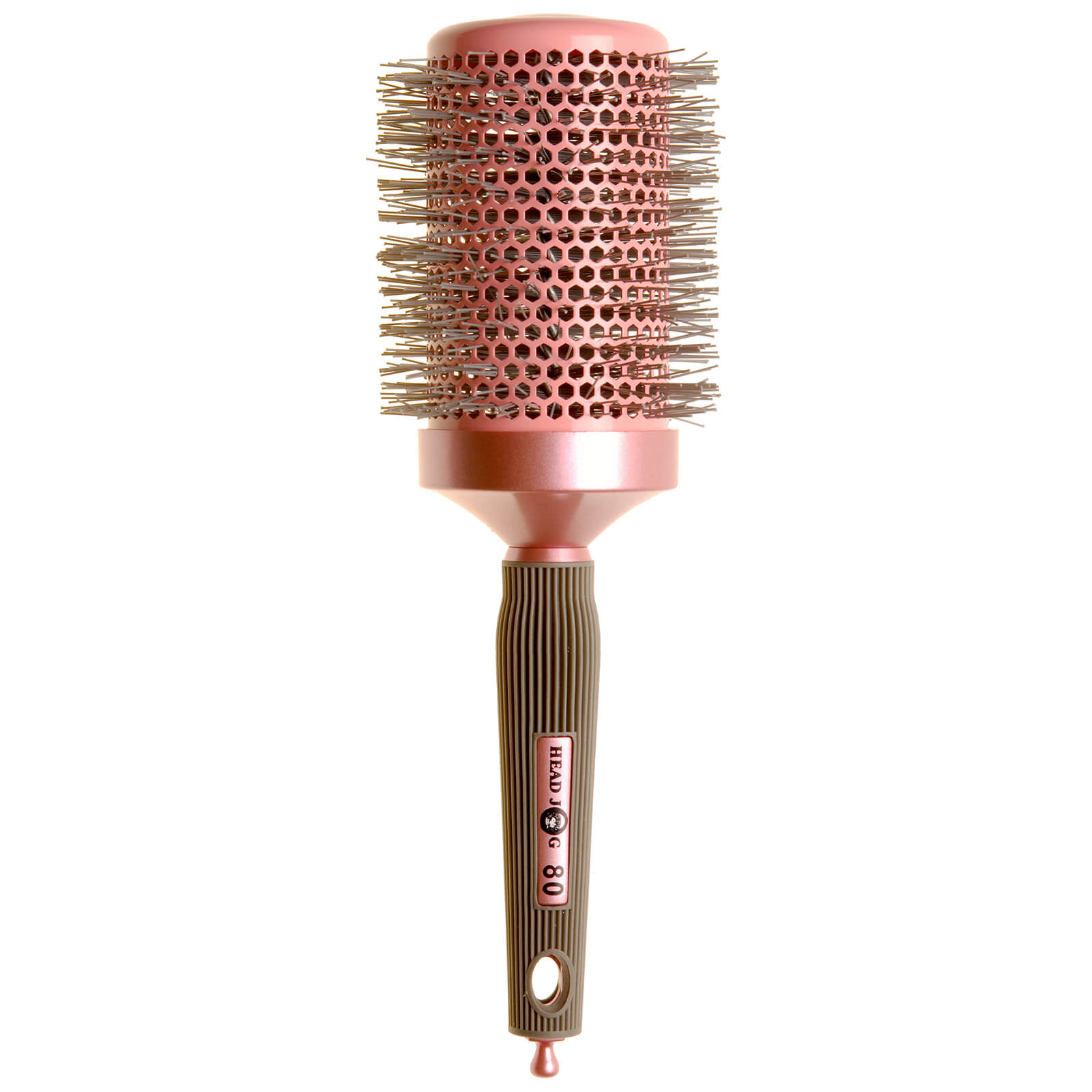 Head Jog Pink Ceramic Ionic Radial Brush 80 (80mm)