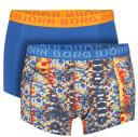 Bjorn Borg Short Shorts - 2 pack Dazed & Solid- Beach Glass/ Snorkel Blue 