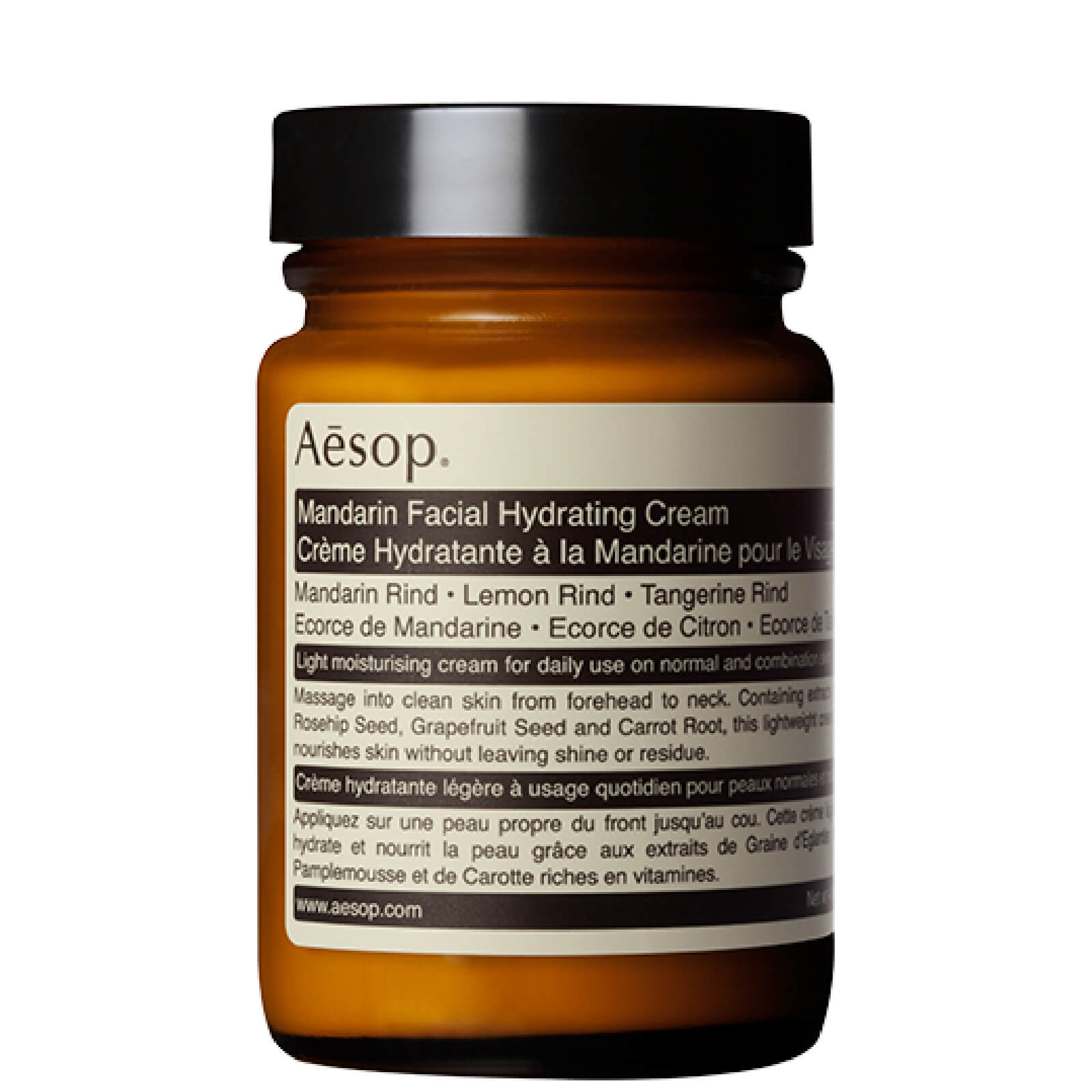 Aesop Mandarin Facial Hydrating Cream 120ml | LOOKFANTASTIC