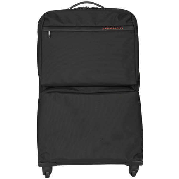 Mandarina Duck Work 80Cm 4 Wheel Trolley - Black
