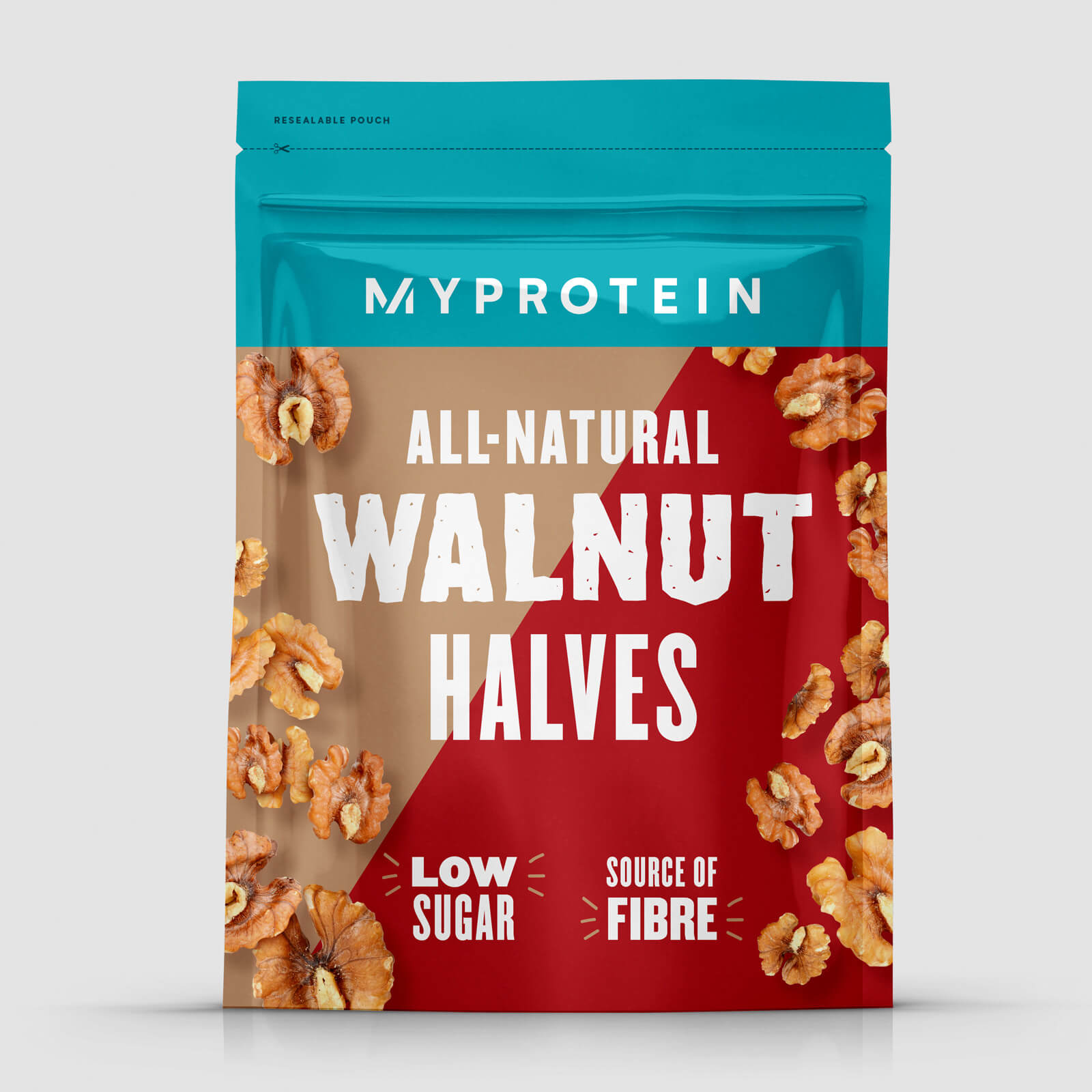 All-Natural Walnut Halves - 400g