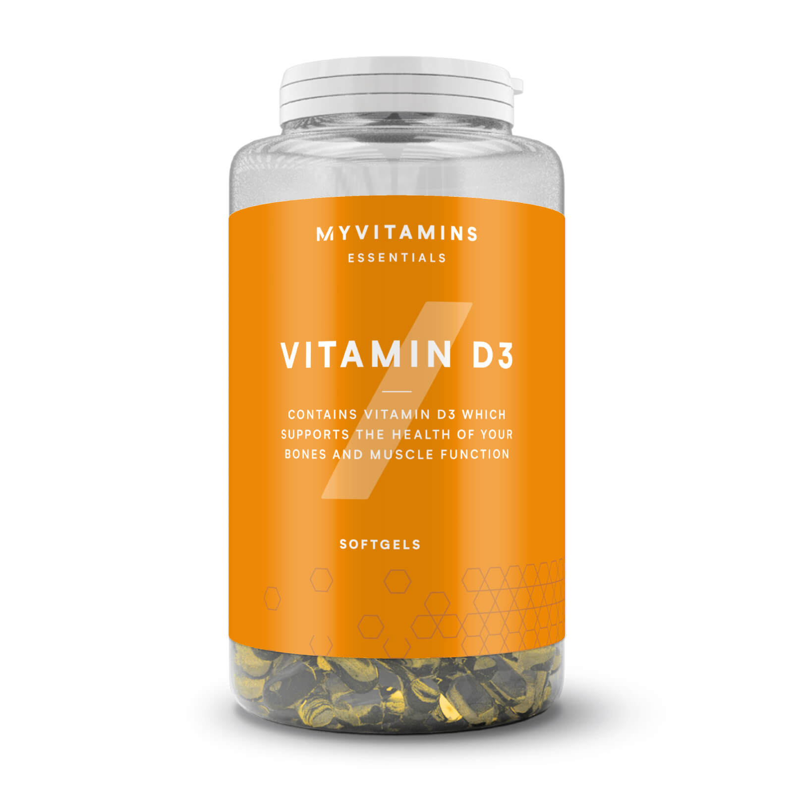 Vitamine D3 en gélules - 180Gélules molles - Non-Vegan