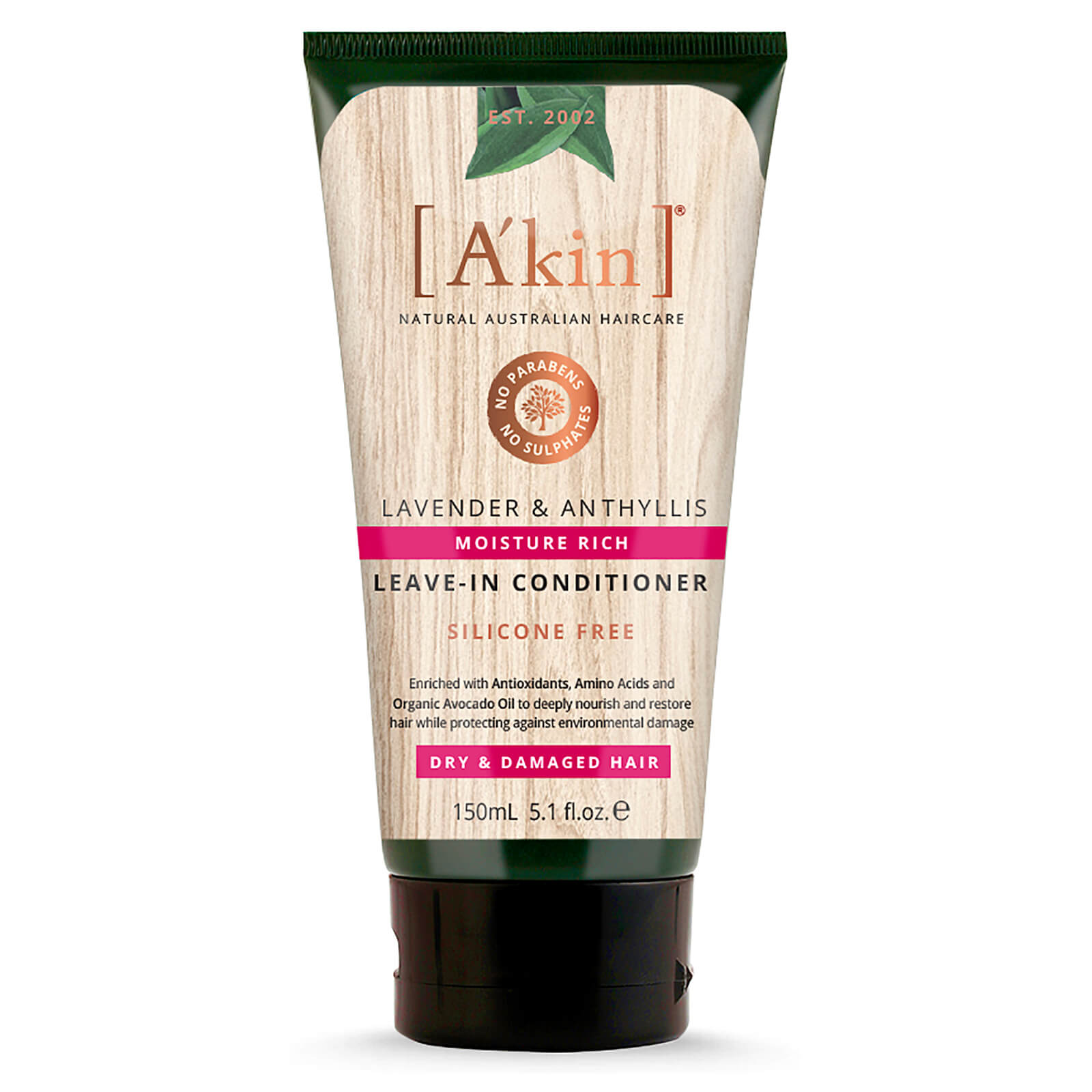 A'kin Lavender and Anthyllis Leave-In Conditioner (150ml)