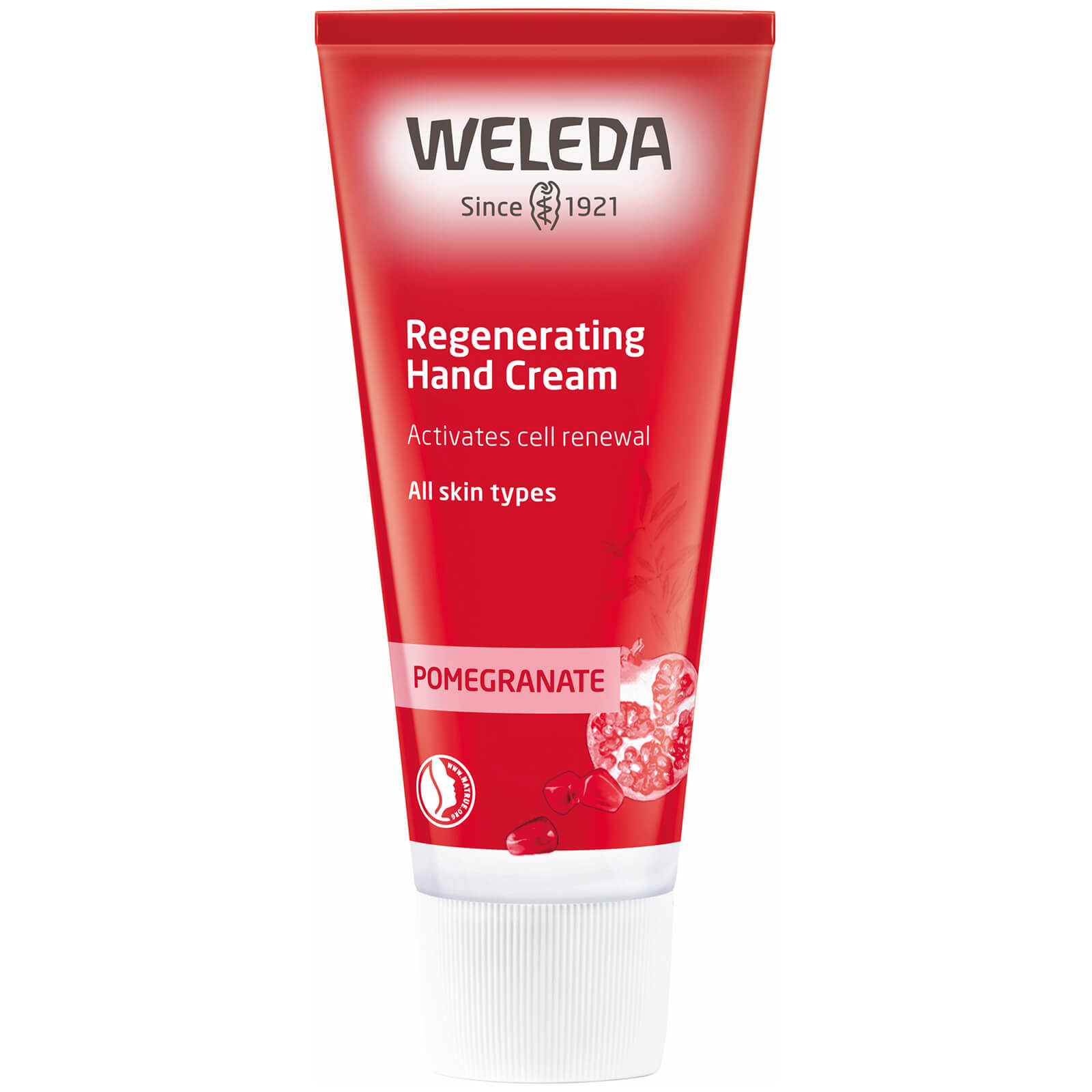 Crema de manos regeneradora de granada de Weleda (50 ml) 