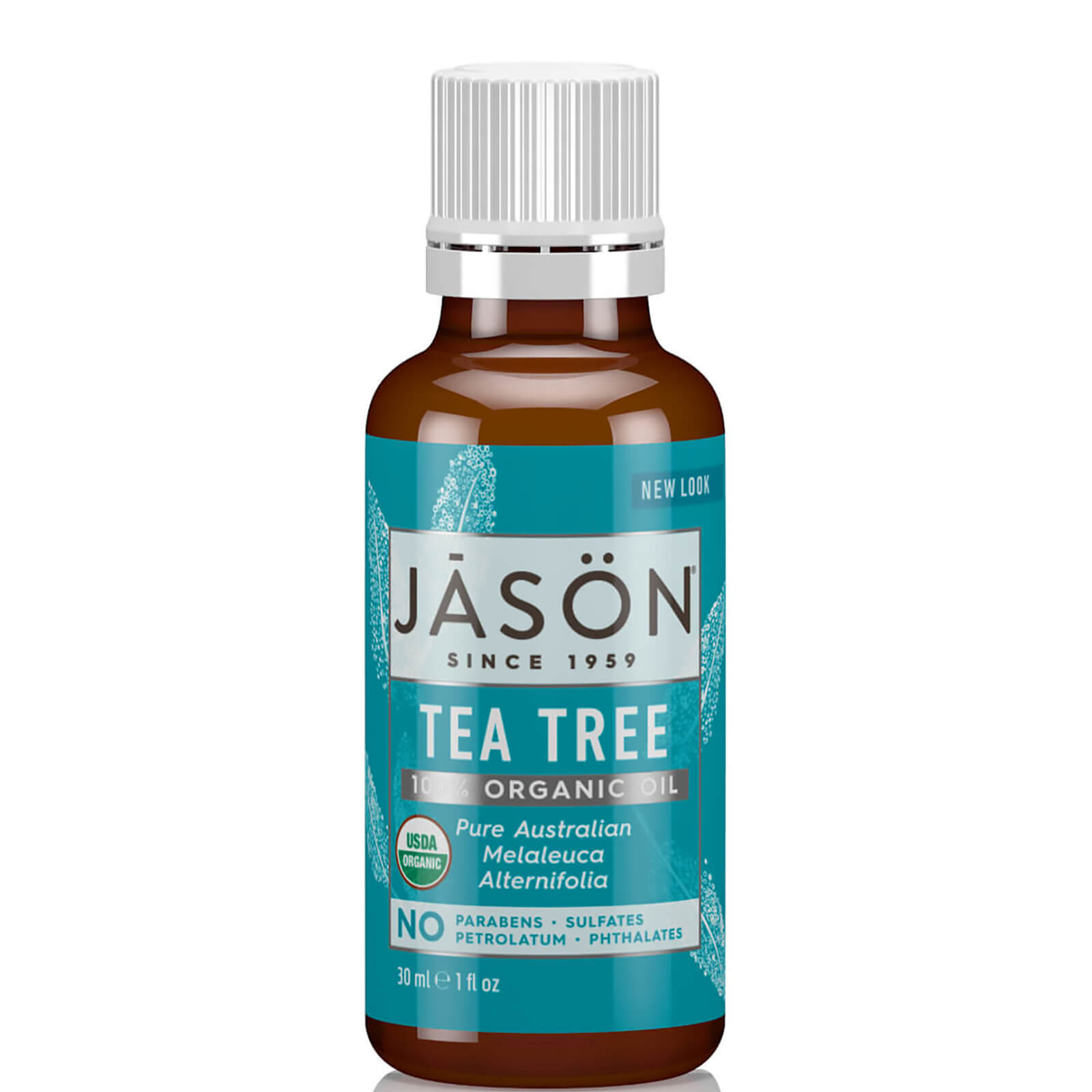 Aceite de árbol de té orgánico purificante de JASON (30 ml)