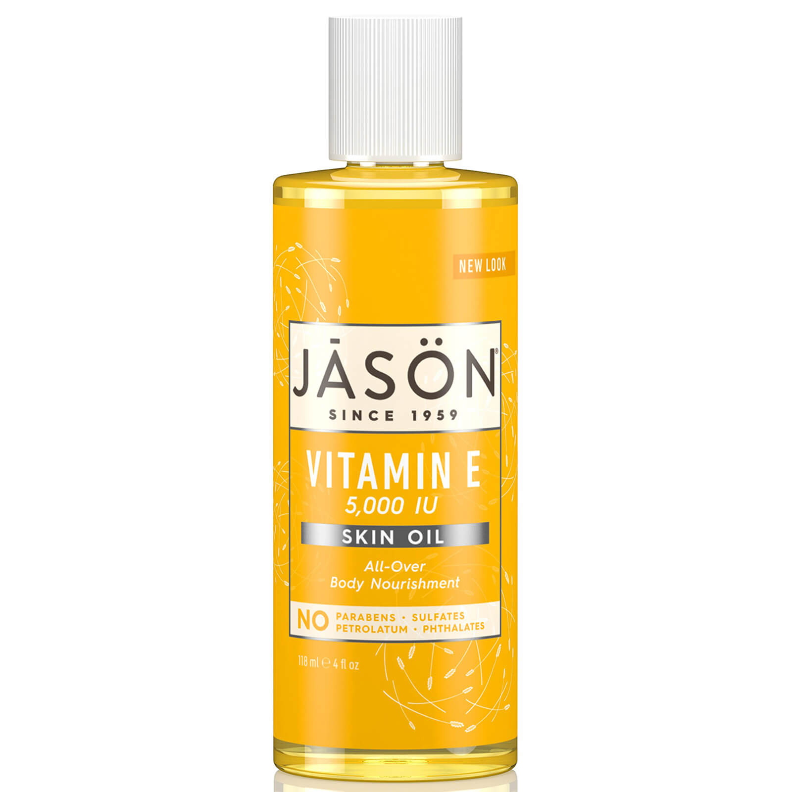 Aceite corporal nutritivo Vitamin E 5.000IU de JASON (118 ml)