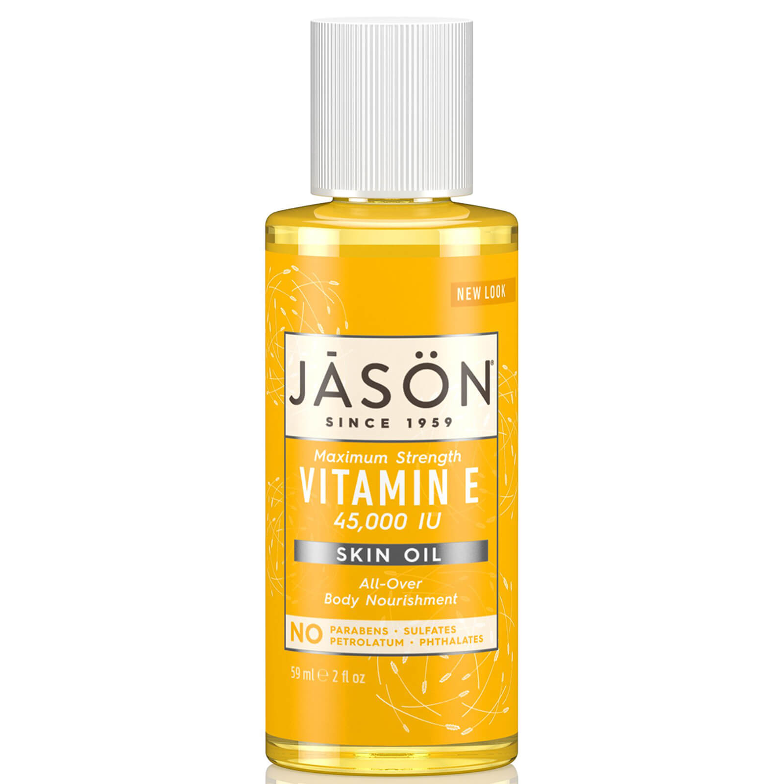 Aceite de fuerza máxima Vitamin E 45,000IU de JASON (60 ml)
