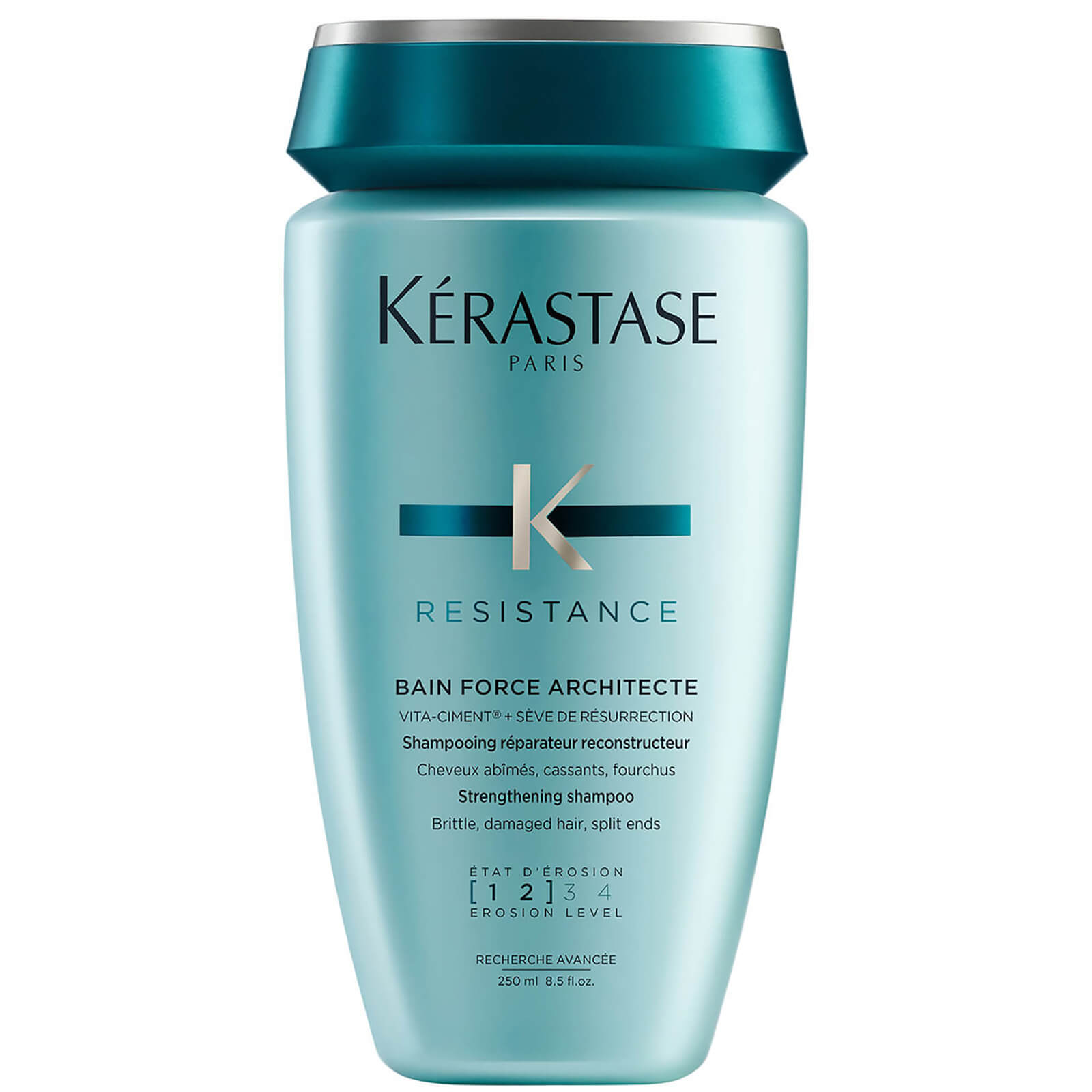 Champú reparador Kérastase Résistance Bain Force Architecte (250ml)