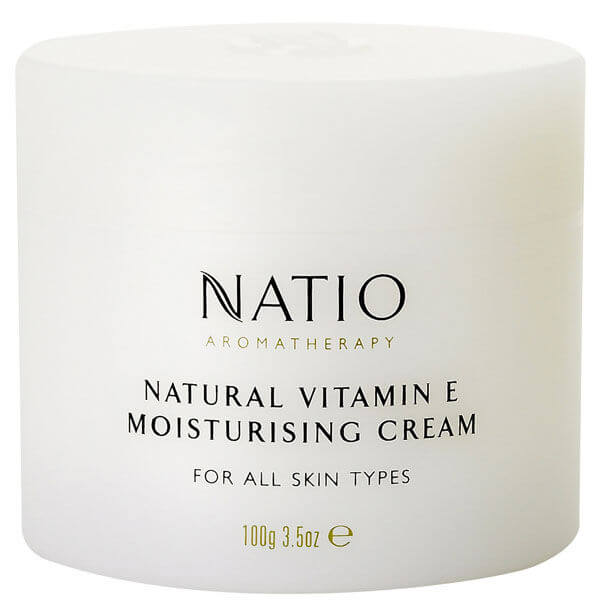 Crema hidratante Vitamina E natural de Natio (100g)