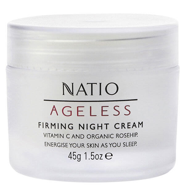 Crema reafirmante de noche Ageless de Natio (45 g)