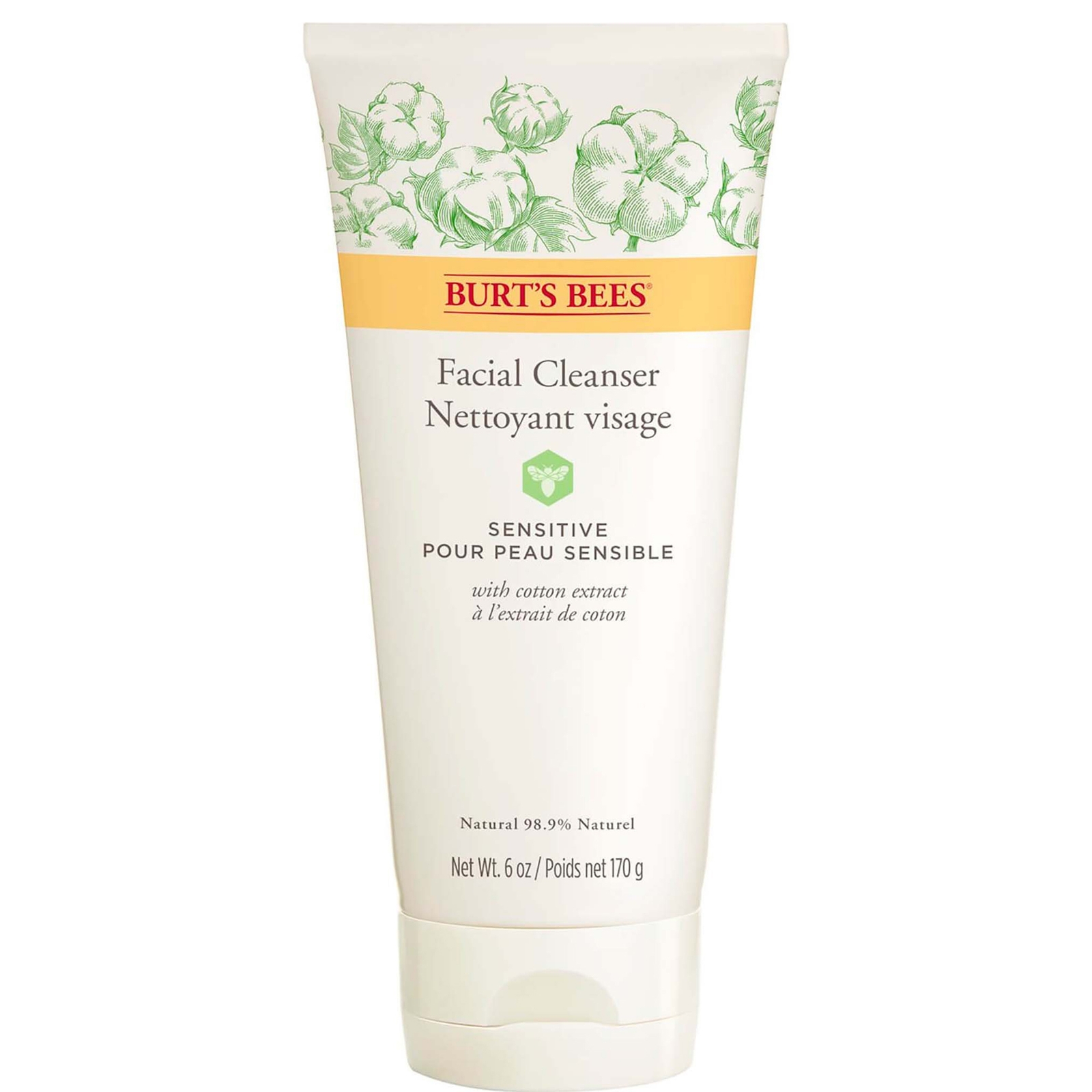 Limpiador facial Sensitive de Burt's Bees 170 g