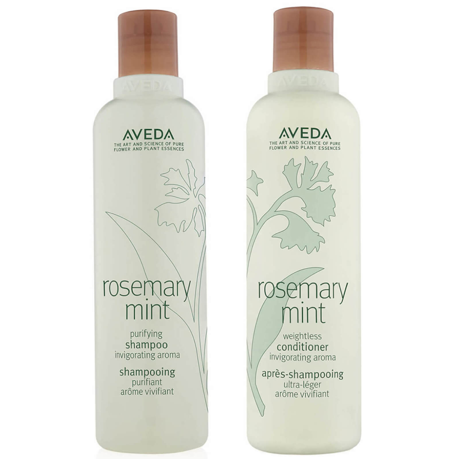 Duo Aveda Rosemary Mint - champú y acondicionador