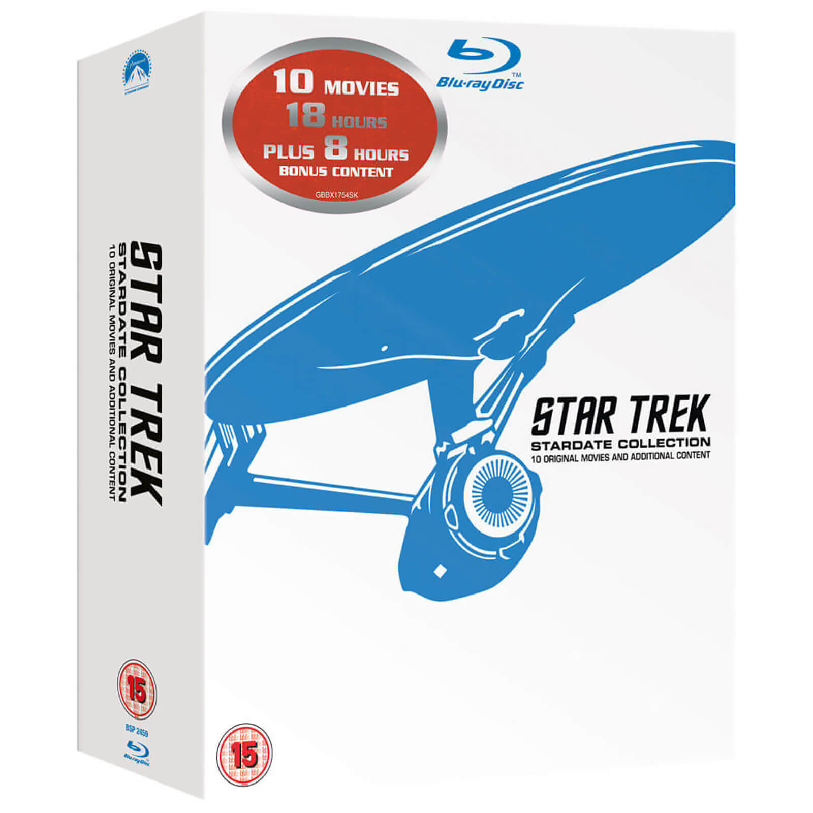 Star Trek 1-10 - Remastered Box Set | Zavvi UK