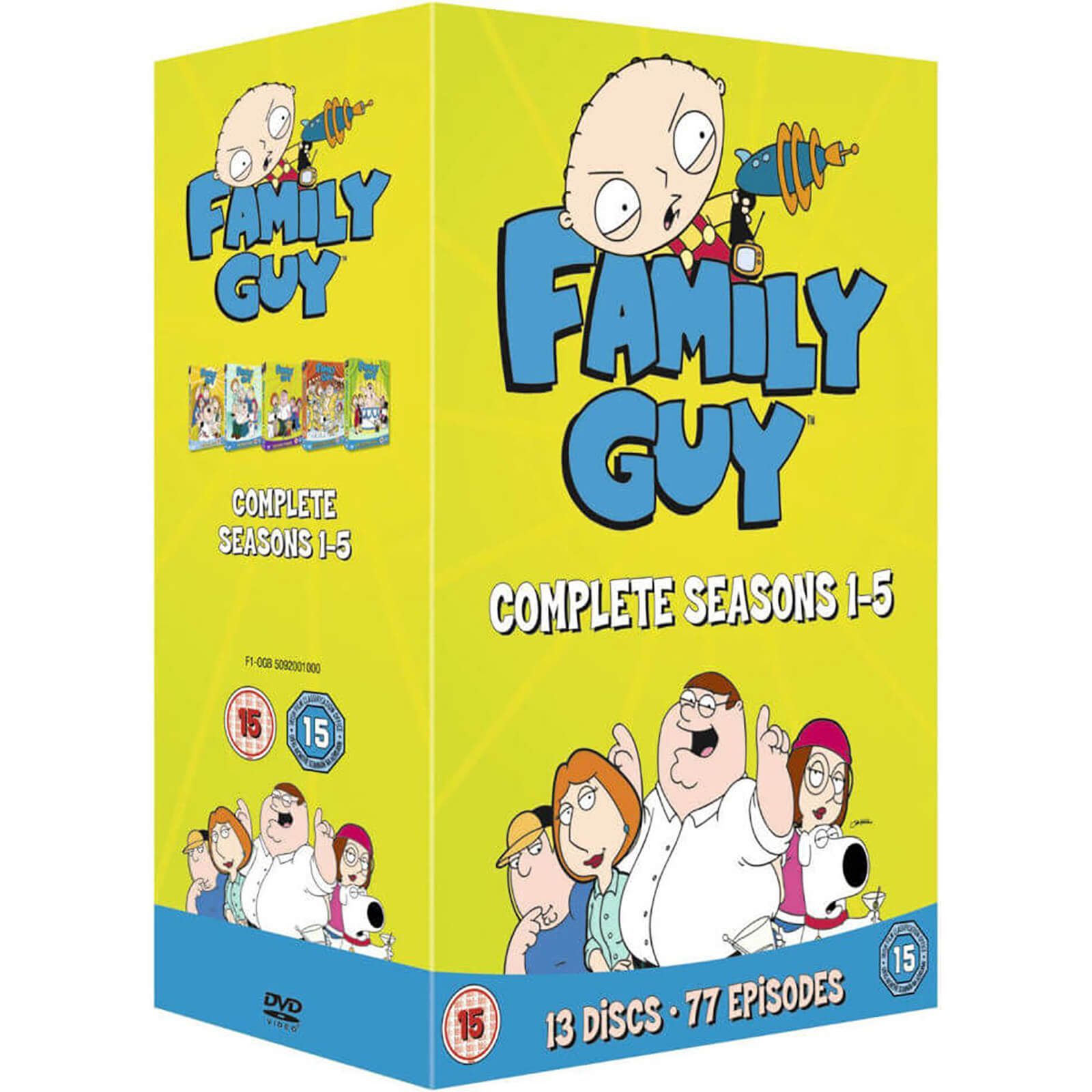 Family Guy - Season 1-5 | Zavvi Ireland