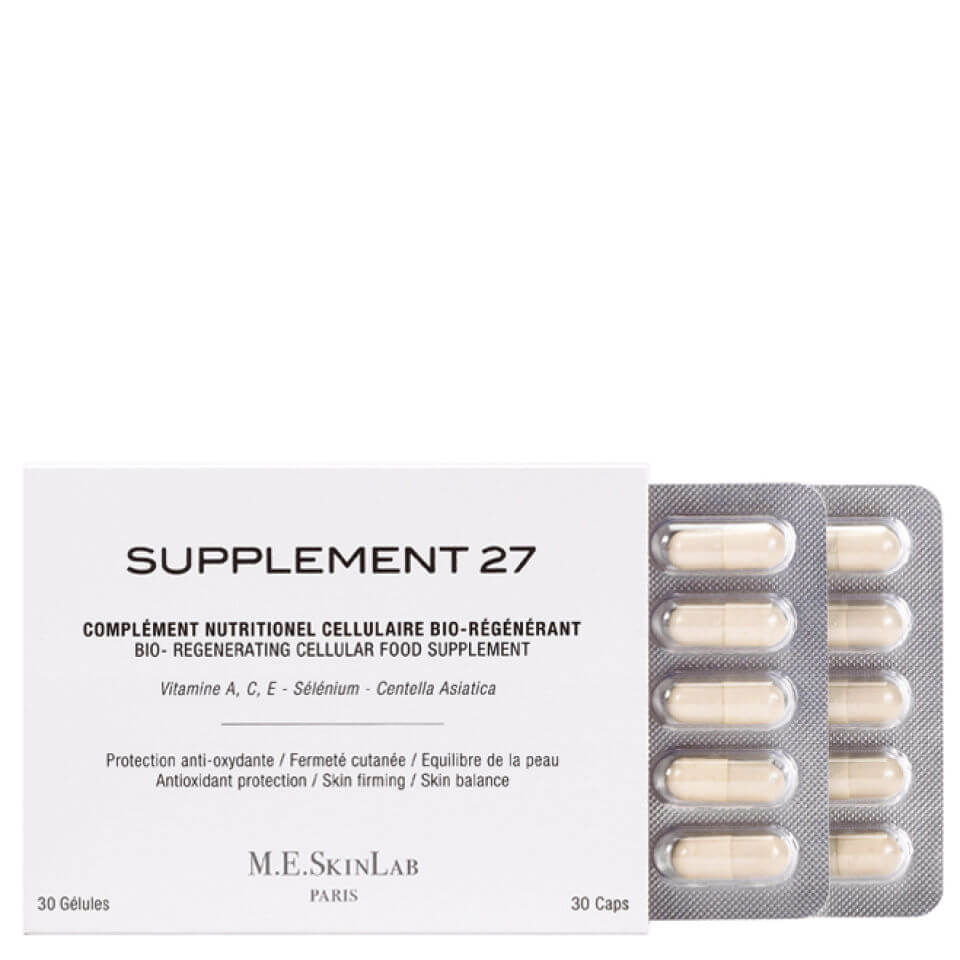 Complemento nutricional celular regenerante Cosmetics 27 by ME Skinlab (30 cápsulas)