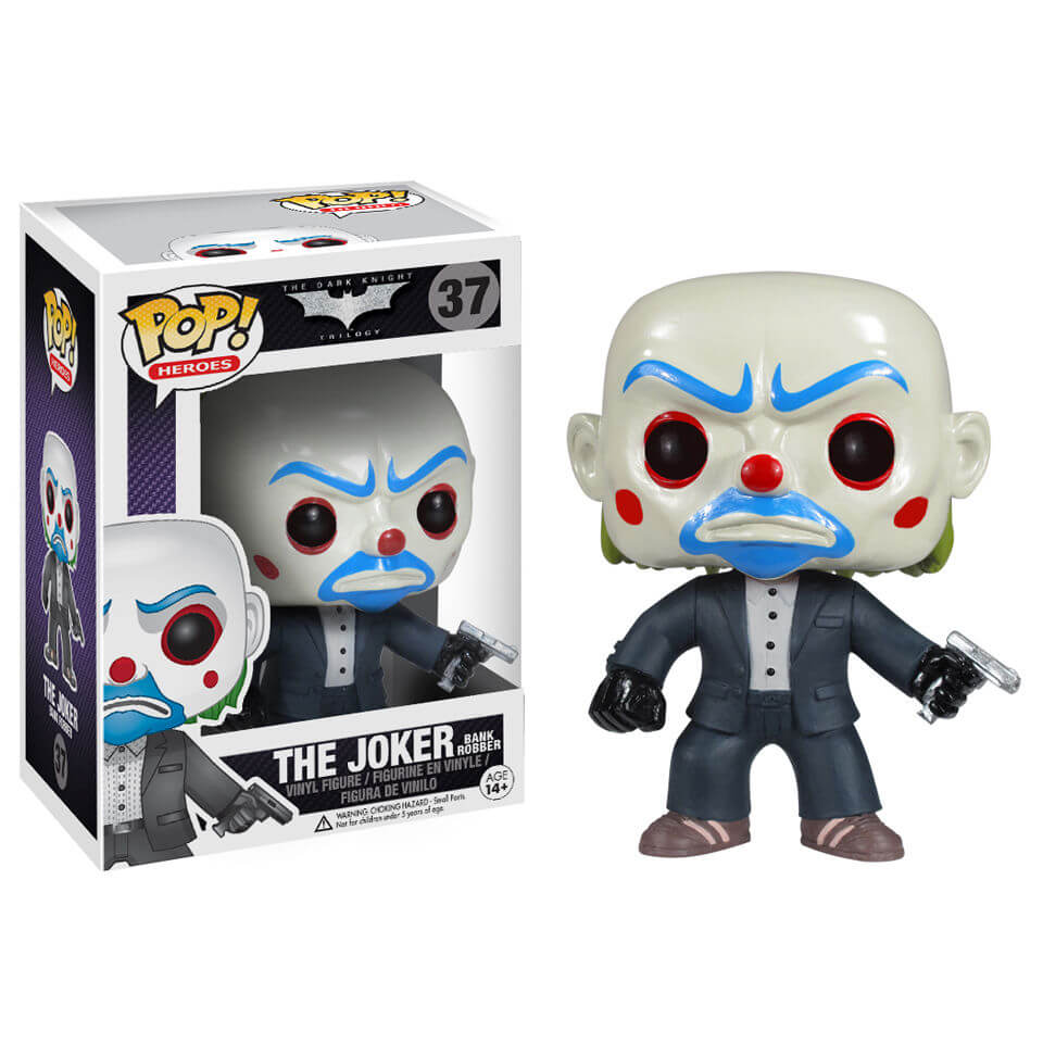 DC Comics Batman Dark Knight The Joker Bank Robber Funko Pop! Vinyl
