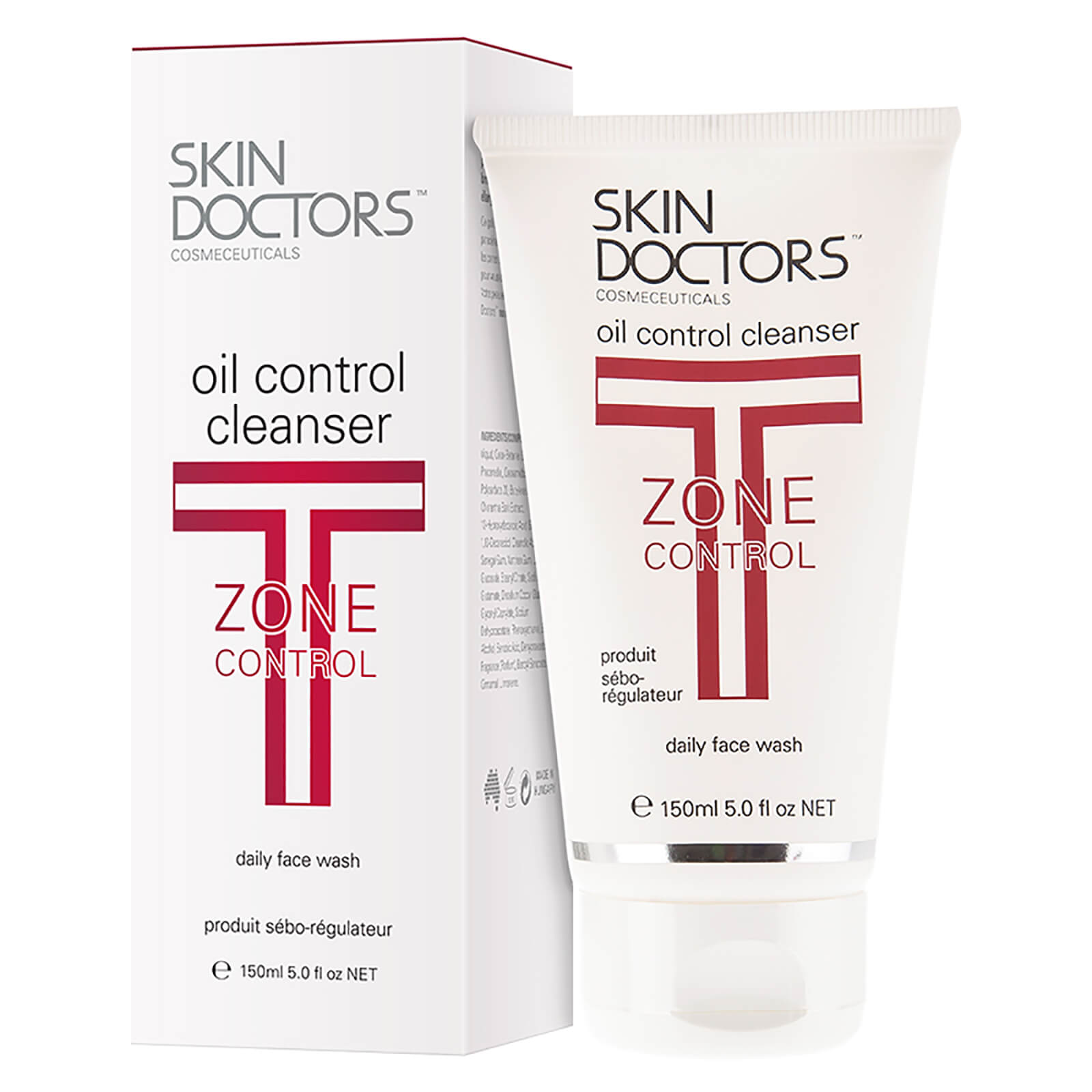Limpiador facial seborregulador T-Zone Control de Skin Doctors (150 ml)