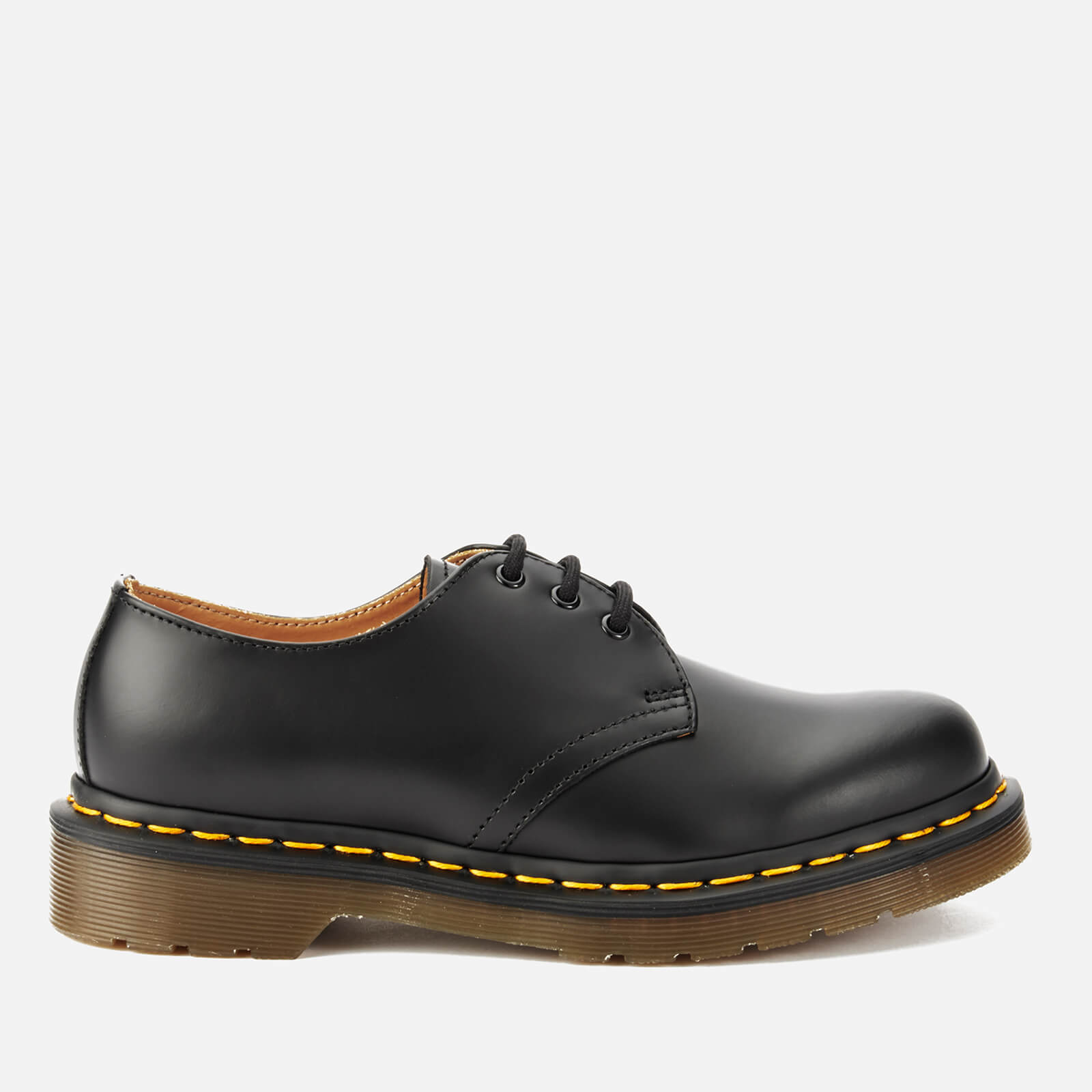 Dr. Martens 1461 Smooth Leather 3-Eye Shoes - Black | Allsole