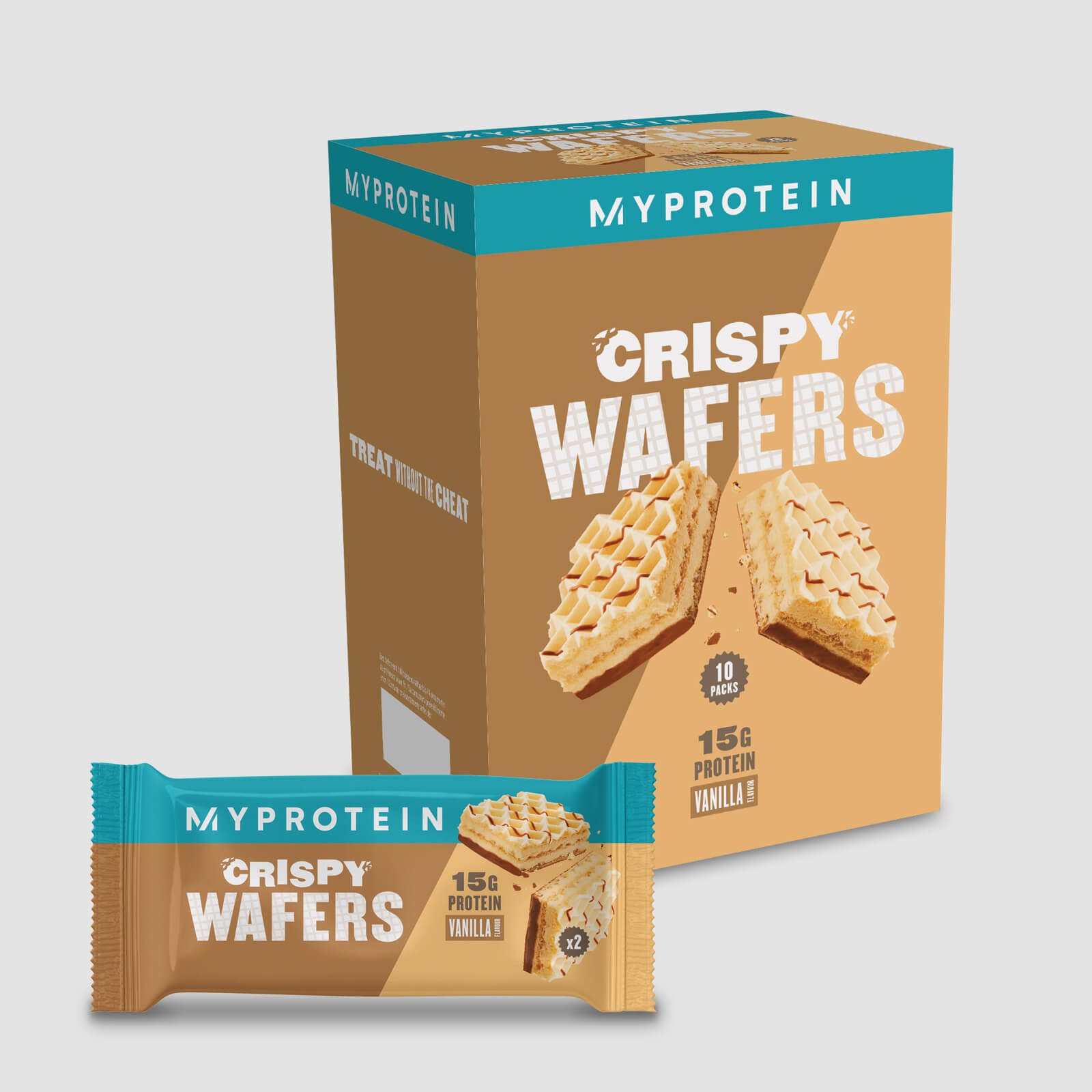 Crispy Protein Wafer - 10Bars - Vanilla