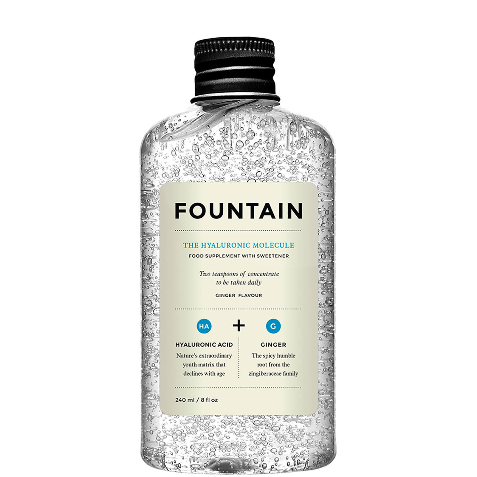 Complemento alimentario de belleza The  Fountain Hyaluronic Molecule