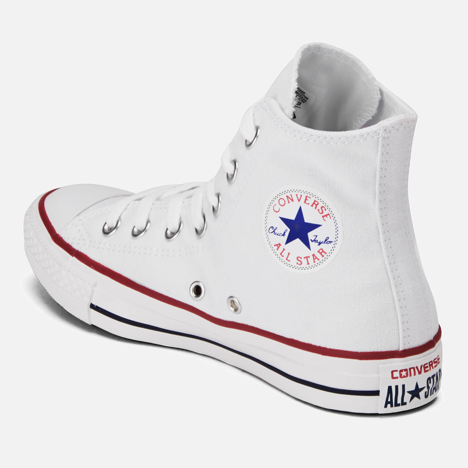 High rise white converse store