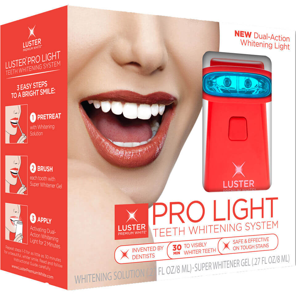 Luster Pro Light Teeth Whitening System Whitening Solution/Gel - Dual Action Light (10ml)