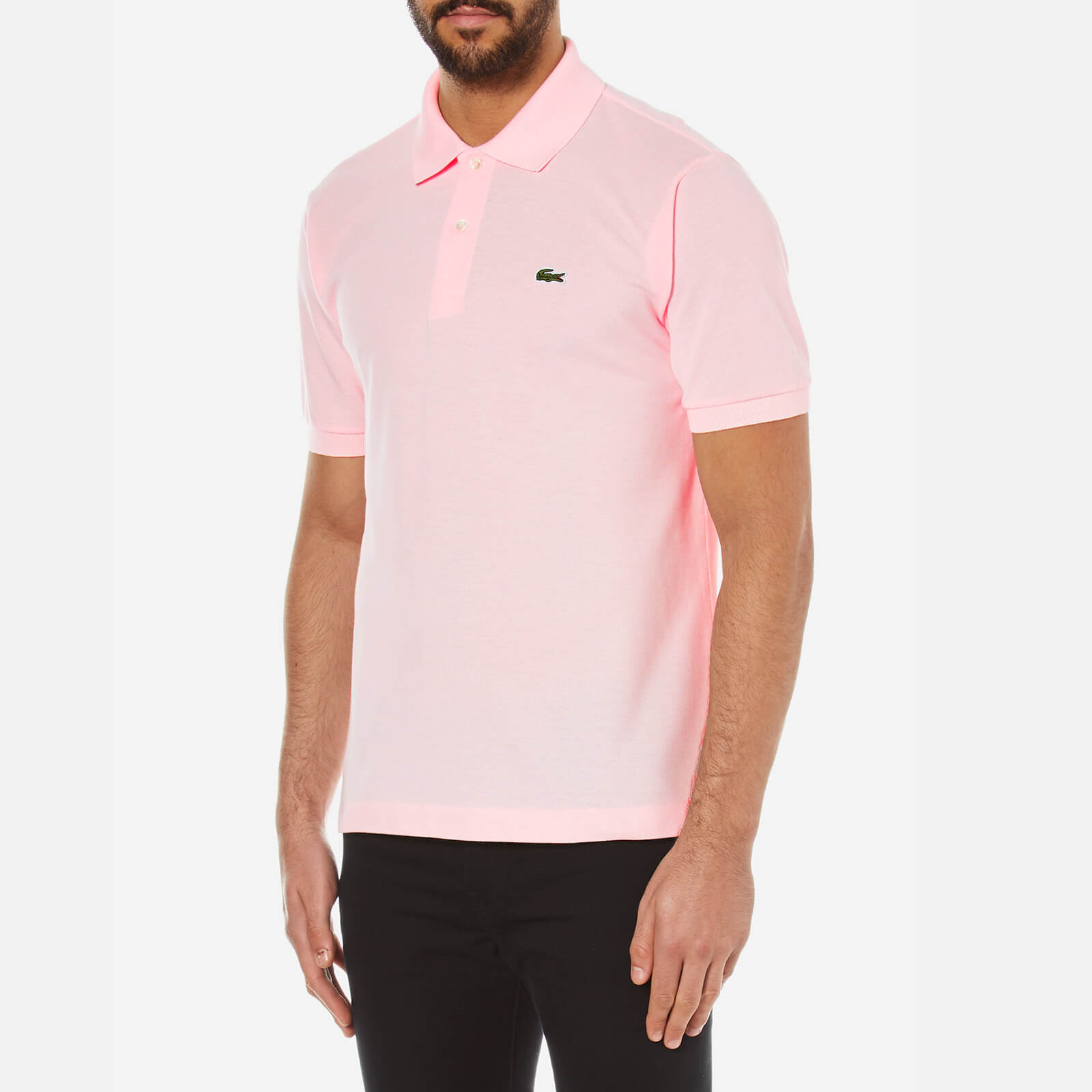 Light pink lacoste polo hotsell