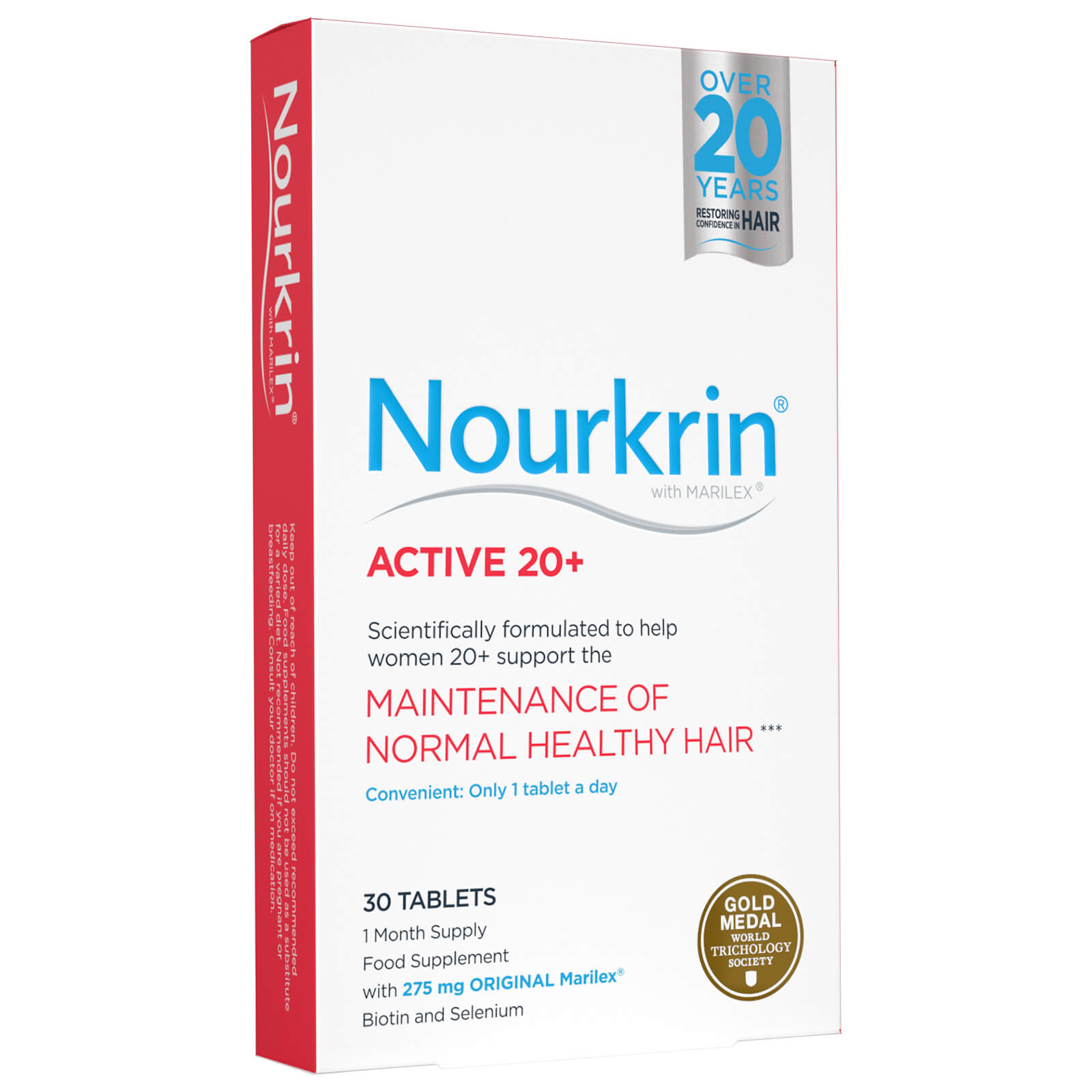 Comprimidos 20+ de Nourkrin Active (30 comprimidos)