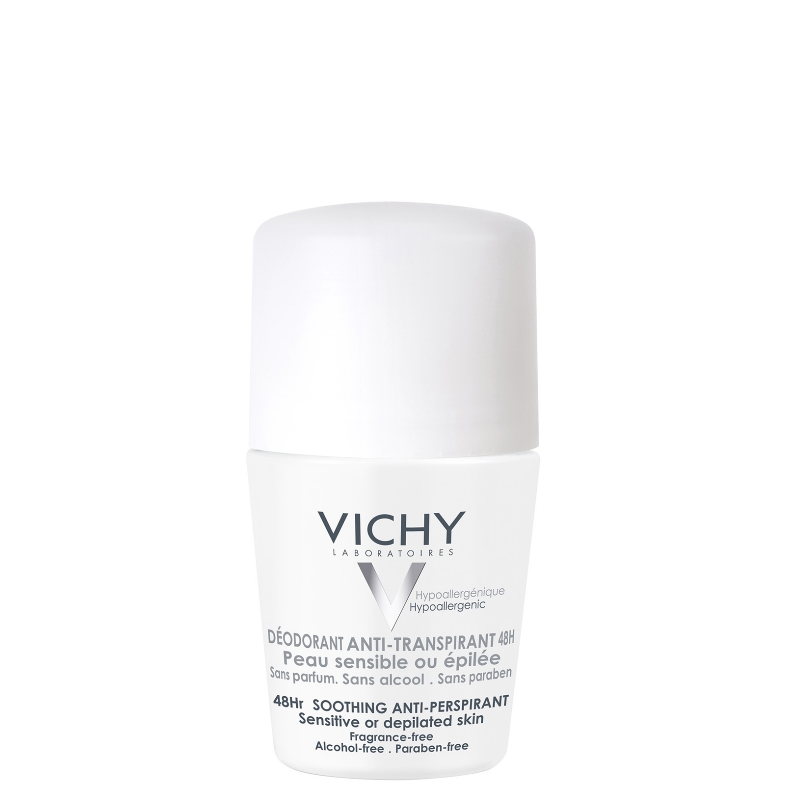 Vichy Deodorant 48H roll-on intensivo anti-transpirante pieles sensibles 50ml