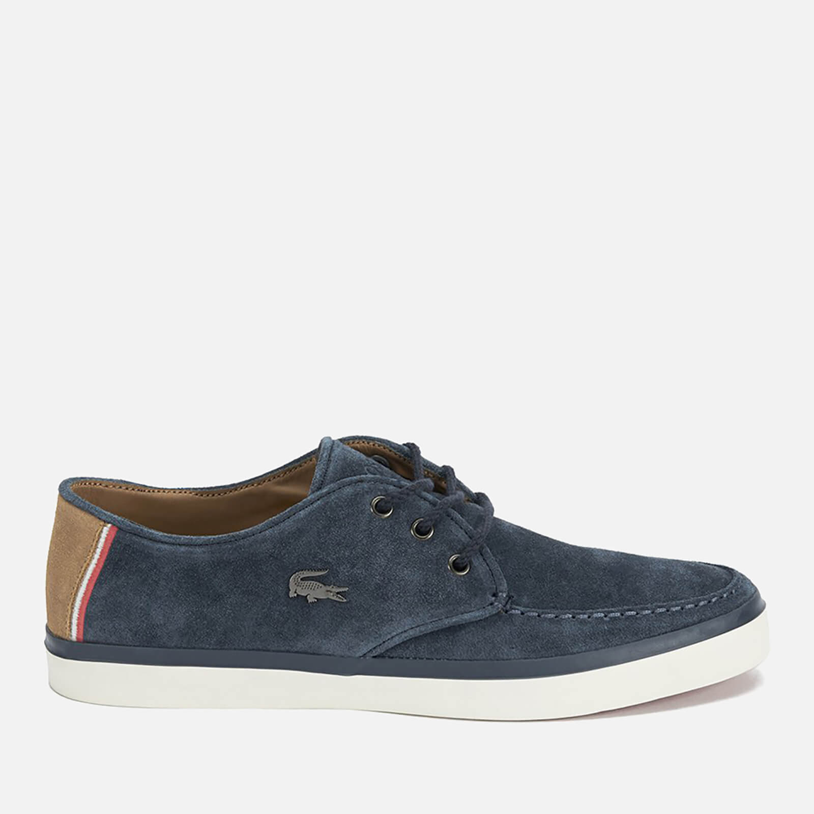 Lacoste Men s Sevrin 7 Suede Lace Up Shoes Navy Allsole