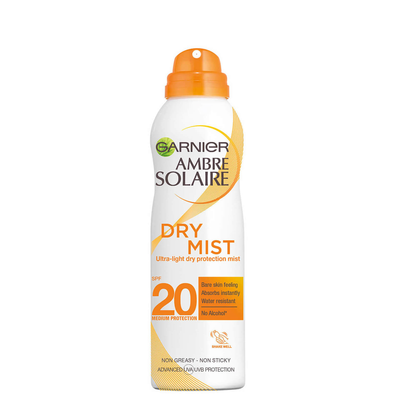 Dry Mist Ambre Solaire SPF20 de Garnier (200 ml)