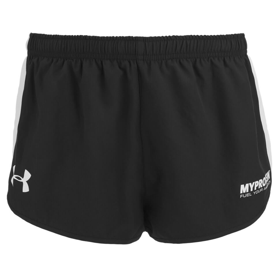 Under Armour Mens Athletic Shorts, Black/White
