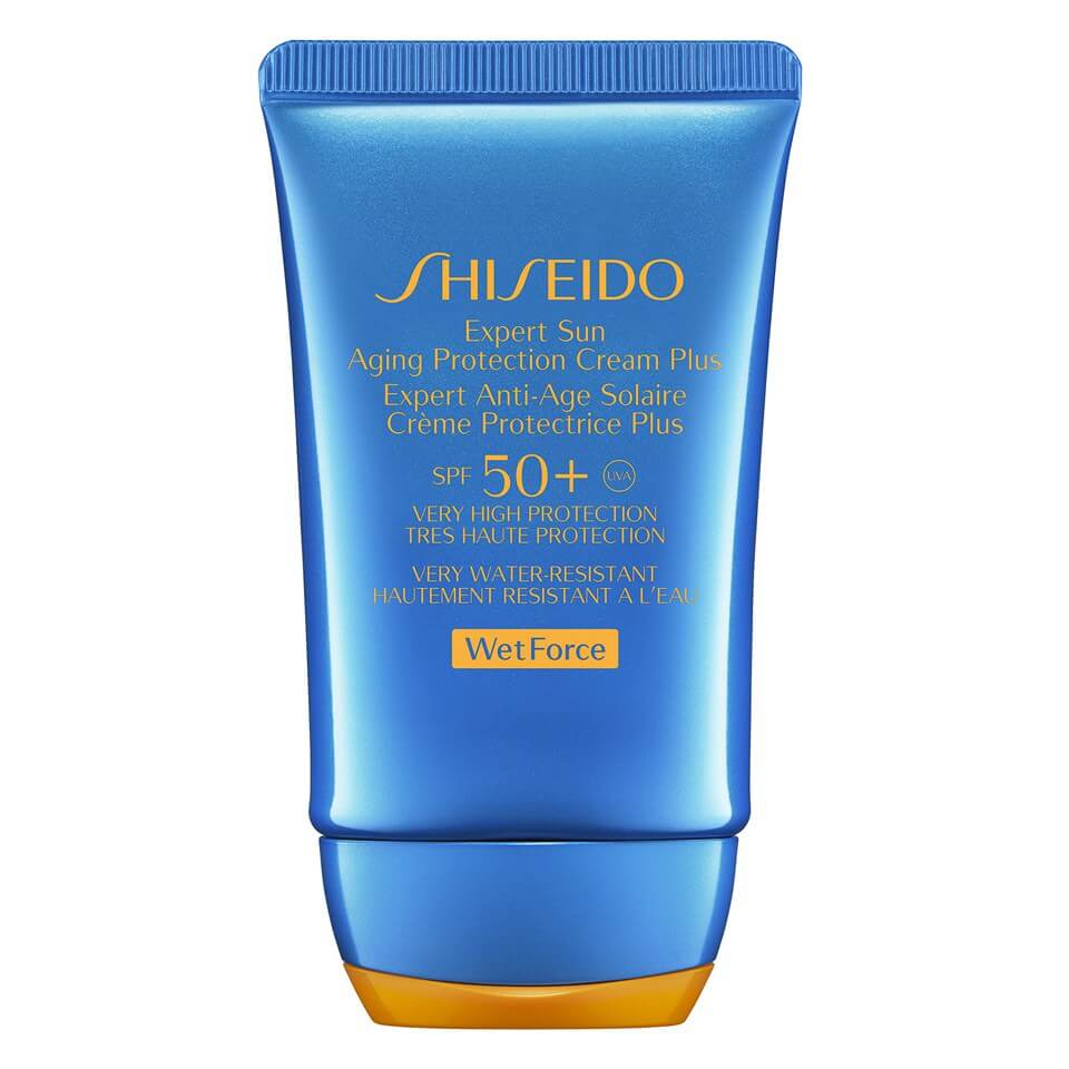 Crema de Protección Solar Antienvejecimiento Shiseido Expert Sun Aging Protection Cream Plus FPS50+