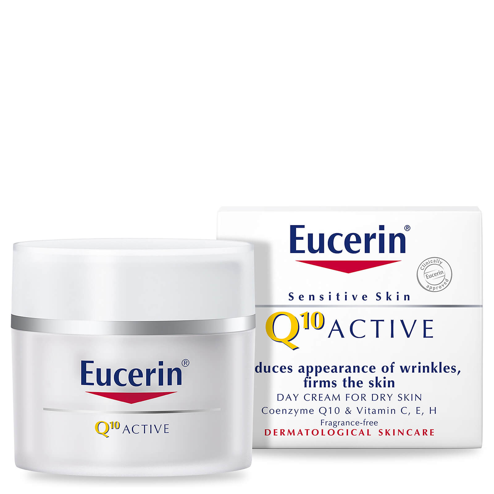 Eucerin® Sensitive Skin Q10 Active Anti-Wrinkle Day Cream (50ml)